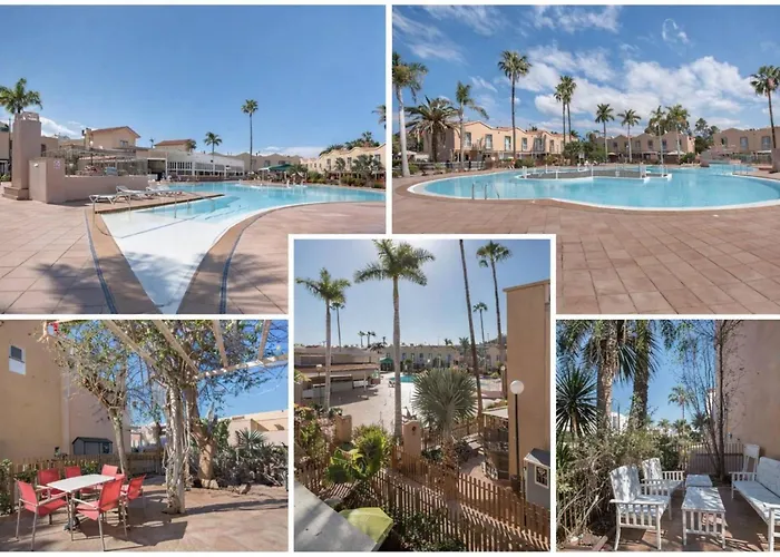 Bungalowmaspalomasgolf Camppoolprivate Terrace